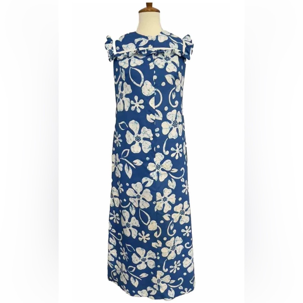 Vintage Liberty House Young Hawaiian Bark Cloth Dress